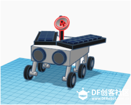 #DFRobot2018太空车3D设计+太空车的电路设计图11