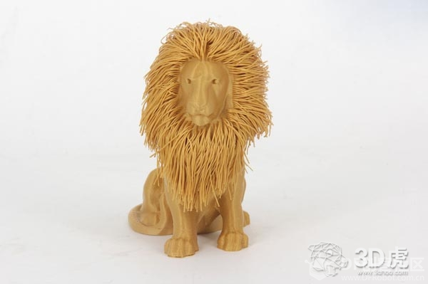 【3D学堂】长毛狮子是怎样3D打印出来的？图4