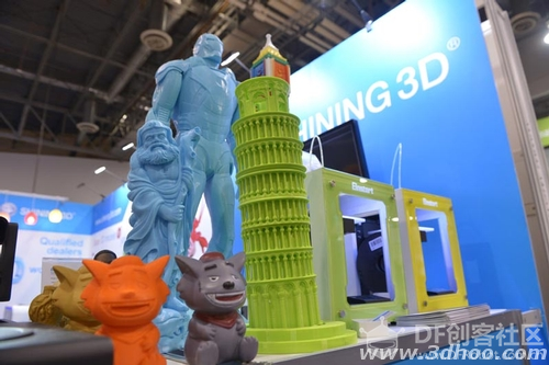 CES 2015靓丽风景线：那些3D打印的萌物图3