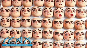 LAIKA公司应用ProJet 660 色彩3D打印技术改变3D动漫脸部定格动画图2