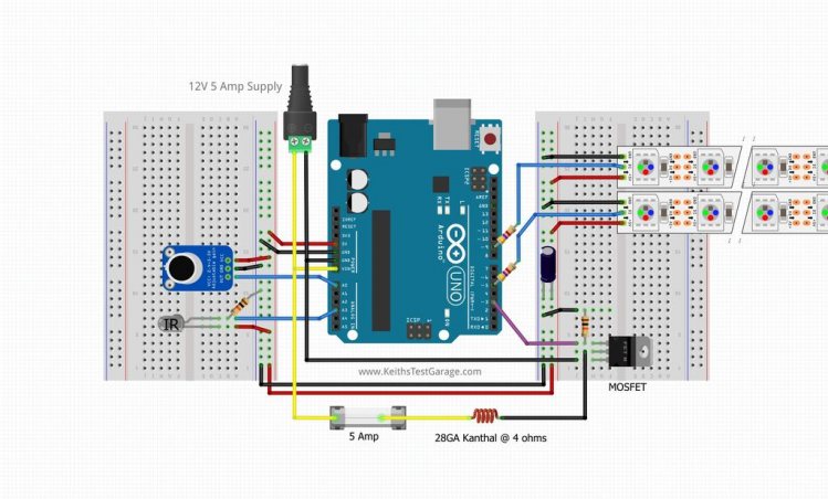 Arduino项目|仿真蜡烛图5