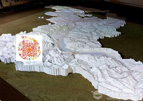 地形沙盘打印3D真实地形快速建模视频教程图1