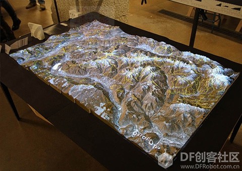 地形沙盘打印3D真实地形快速建模视频教程图4