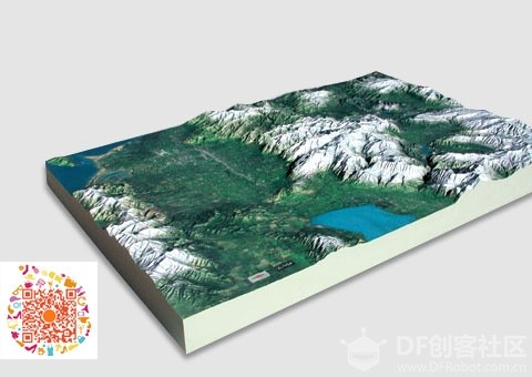地形沙盘打印3D真实地形快速建模视频教程图10