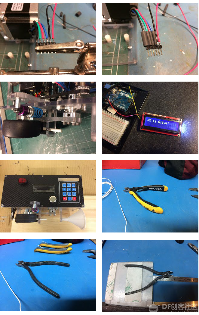 Arduino切线机剪线机图5