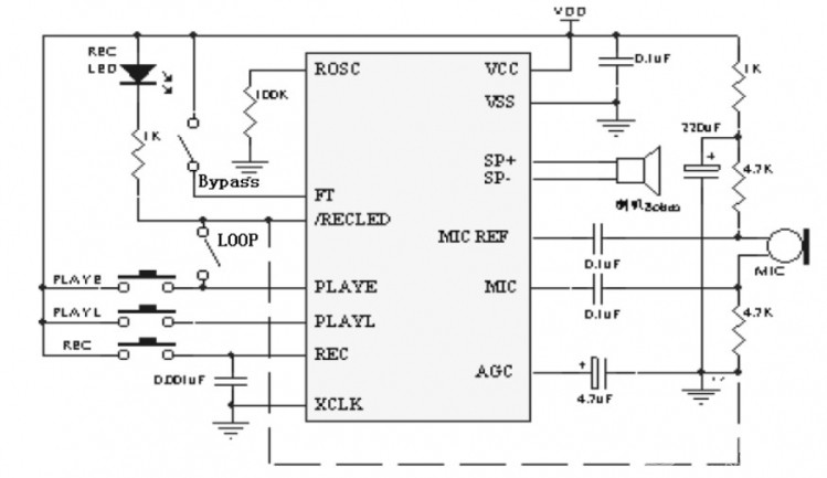 魔改ISD1820录音器为变声录音器图3