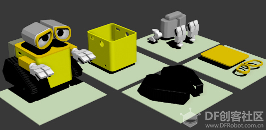 [每周挑战]造物_造一个可控的瓦力Wall-E的机器人图6
