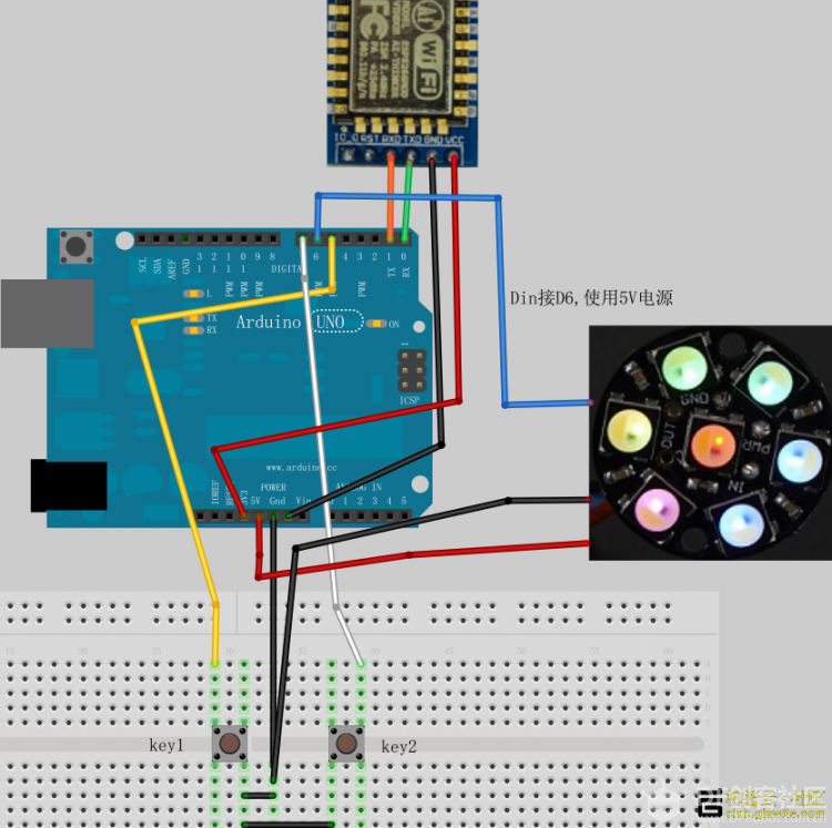 【转】人人都可以DIY的Arduino UNO智能灯（一）图1