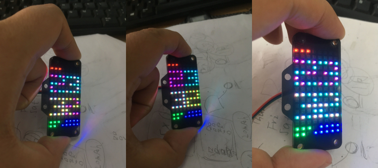 用LED点阵表情板做一个简单的点阵手表图19