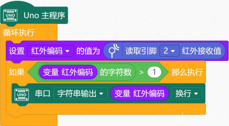 【Mind+】Arduino Uno入门 项目十 遥控灯图2