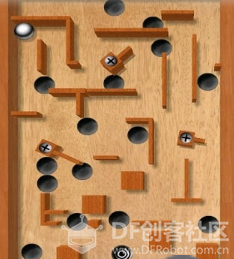 一个Pan-Tilt迷宫游戏台图1