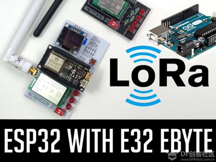 在ESP32上使用E32-433T LoRa模块的教程| LoRa Arduino图1
