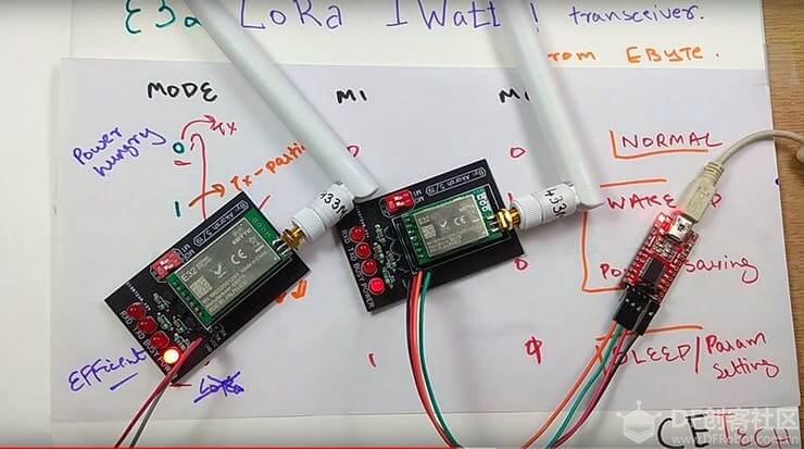 在ESP32上使用E32-433T LoRa模块的教程| LoRa Arduino图10
