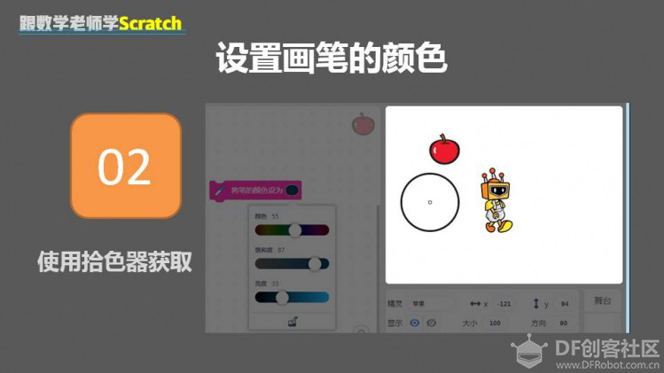 跟数学老师学Scratch | 08 画五角星图9