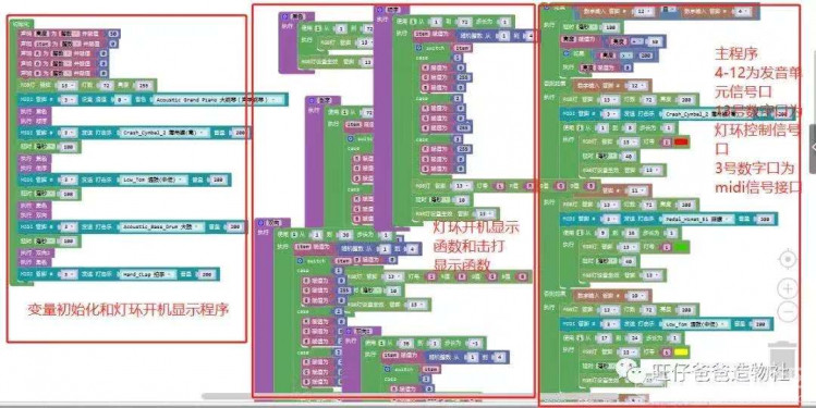 【创客玩音乐】手工打造的可编程架子鼓图35