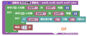 【烟台】点阵屏教程(七）----流动的点阵屏（函数）图8