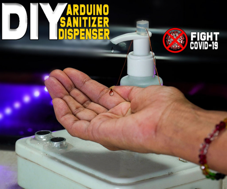 自制一个简易实用的无接触式洗手液器图1