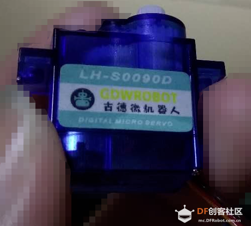 90D舵机与古德微GPIOPWM值的执行关系图1