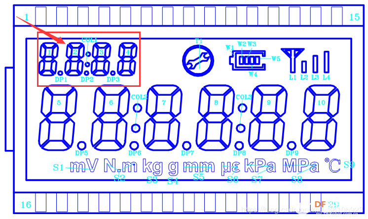 工业物联网LCD数码屏的驱动原理及低功耗设计图10