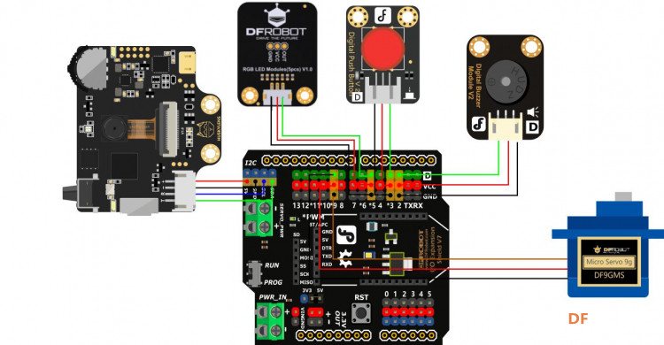 【二哈识图】Arduino视觉识别入门教程—01智能门禁系统图15