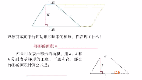 【掌控未来智造营】掌控玩数学之图解梯形的面积图3