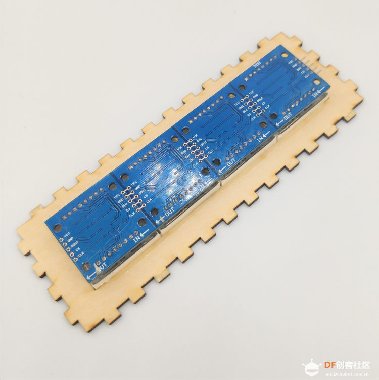 ESP8266物联网创意点阵时钟，女朋友看了都想要！图6