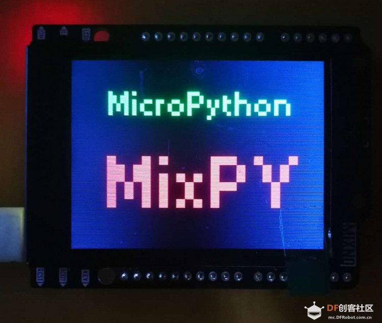 MicroPython动手做（37）——驱动LCD与图文显示图1