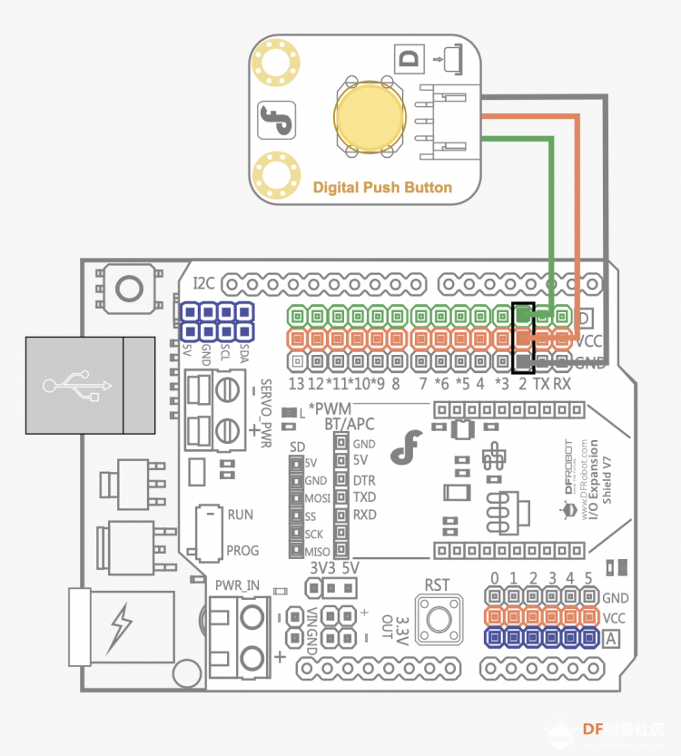 Arduino教程中级 前奏3 从串口中认识“数字”与“模拟”图2