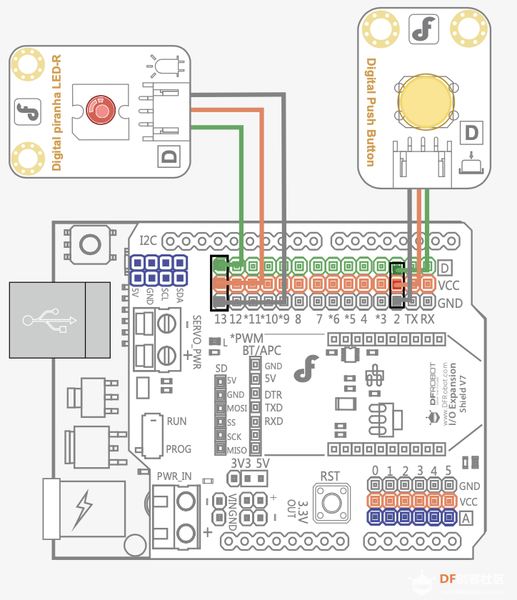 Arduino教程中级 项目三 Mini台灯图2