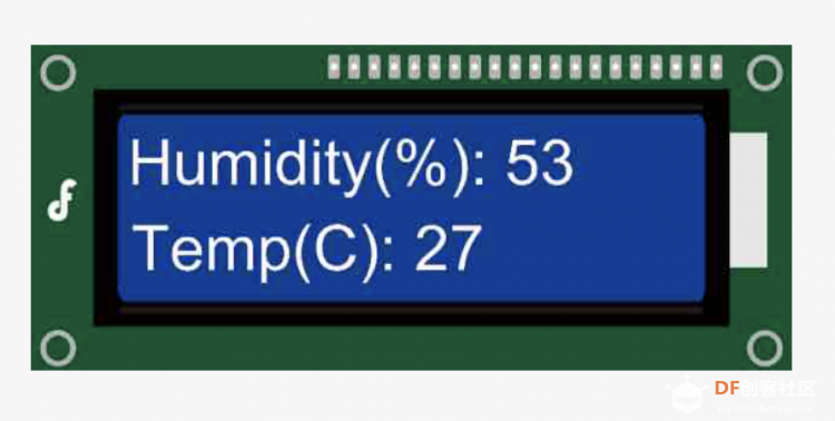Arduino教程中级 项目九 实时温湿度检测器图4