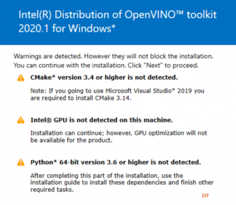 乘风破浪(1 )-OpenVINO 2020.3 环境配置 Windows 10 64位 +VS2019图3