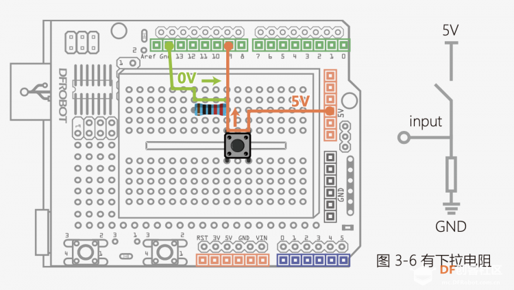 Arduino教程 04 互动交通信号灯「DFR0100」图7