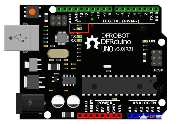 【pinpong库控制硬件】之Arduino uno-Led闪烁-1图4