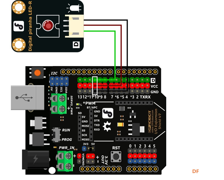 【pinpong库控制硬件】之Arduino uno-Led闪烁-1图6
