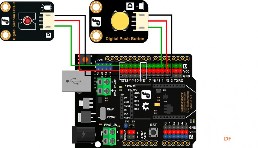 【pinpong库控制硬件】之Arduino uno-按钮Led图4