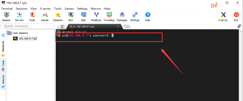 远程登录树莓派图9