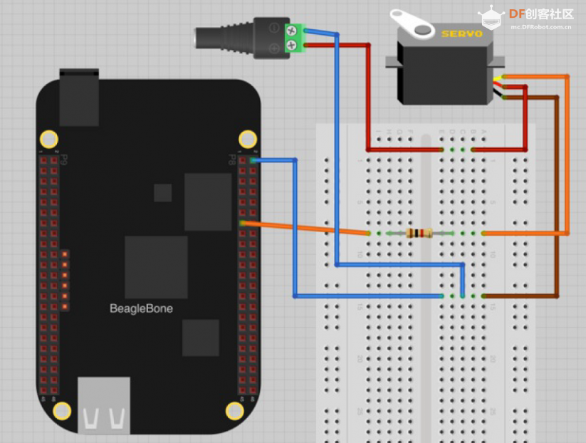 如何使用BeagleBone Black控制伺服电机？图2