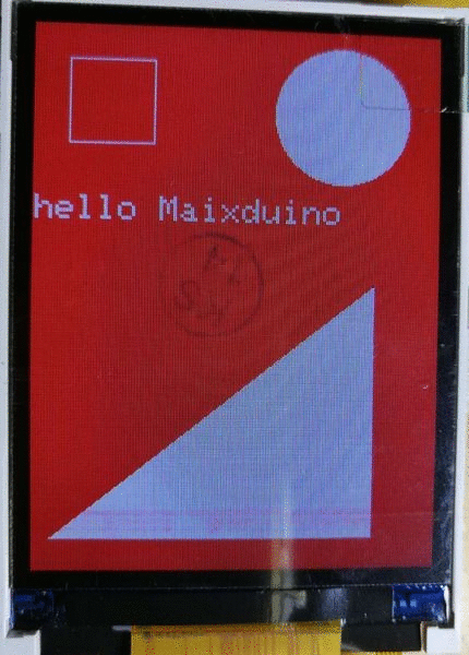 Maixduino系列实验（5）---点亮Maixduino配套2.4寸LCD屏图4