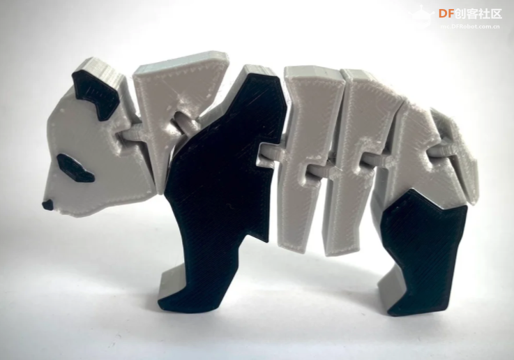 3D打印的大熊猫图2