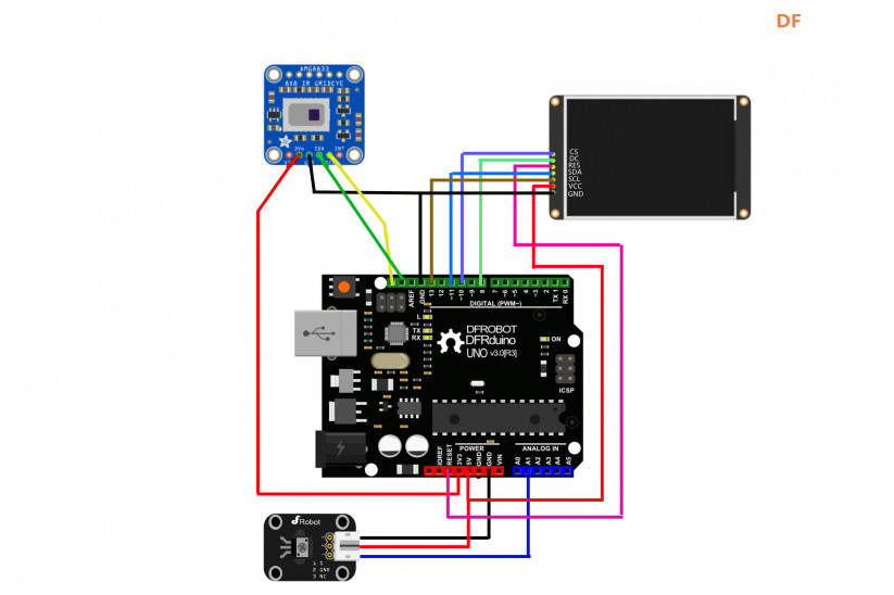 Arduino制作简易热成像装置图10
