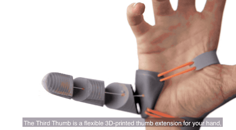 3D打印了第六根手指，会比五根手指更好用吗？图4