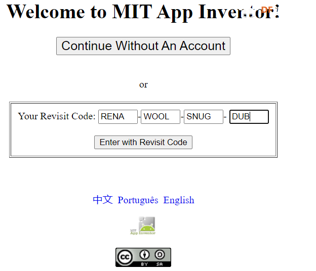 在国内可稳定访问的MIT App Inventor官方服务器图7
