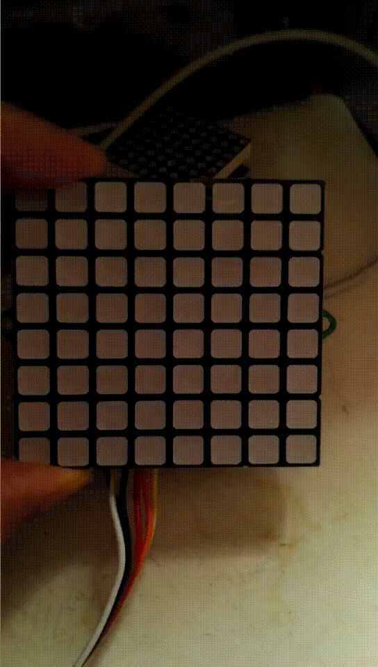 【Arduino】168种传感器系列实验（176）---大尺寸8x8方格点阵...图1