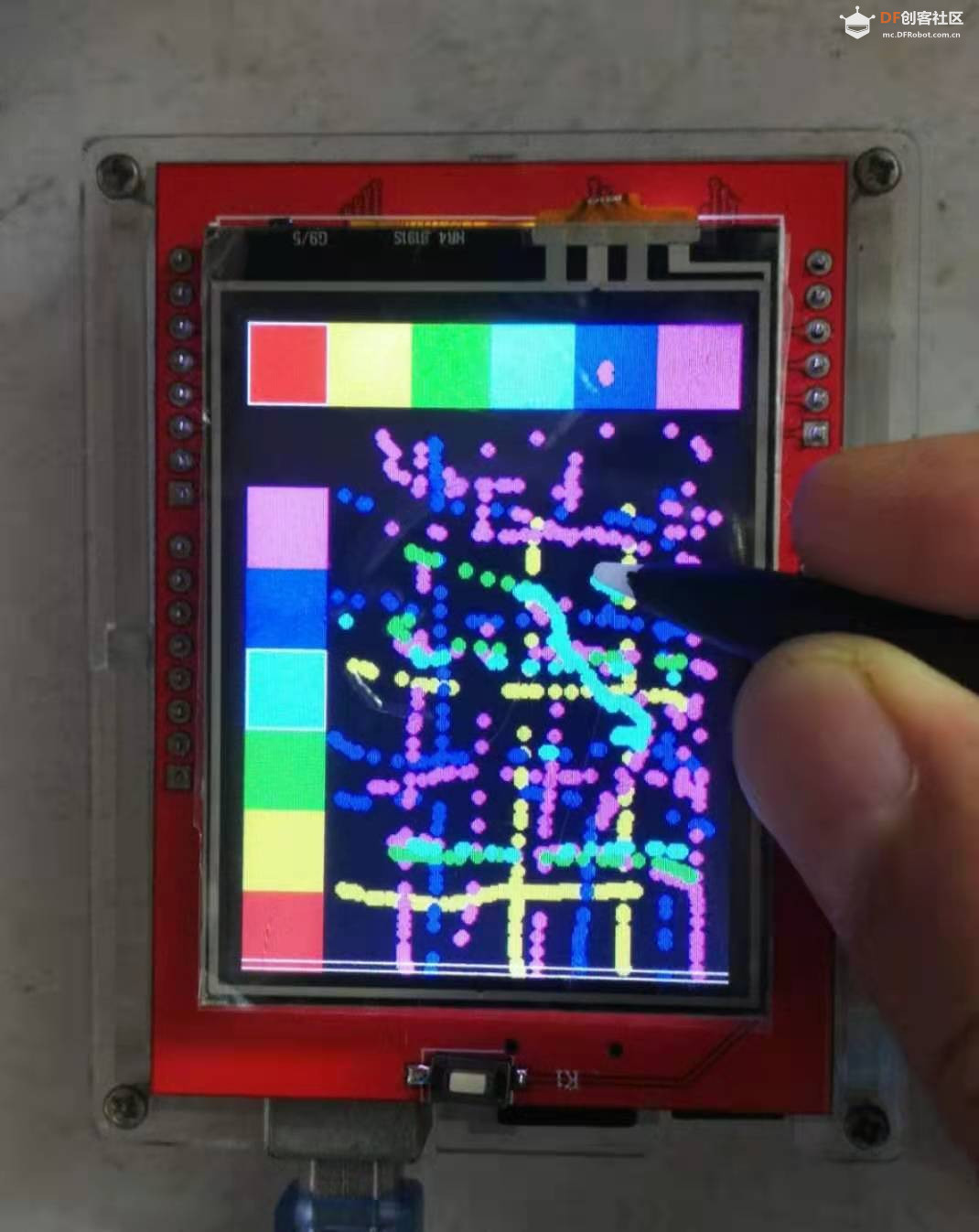 【Arduino】168种传感器模块系列实验（165）---2.4寸TFT液晶触...图1