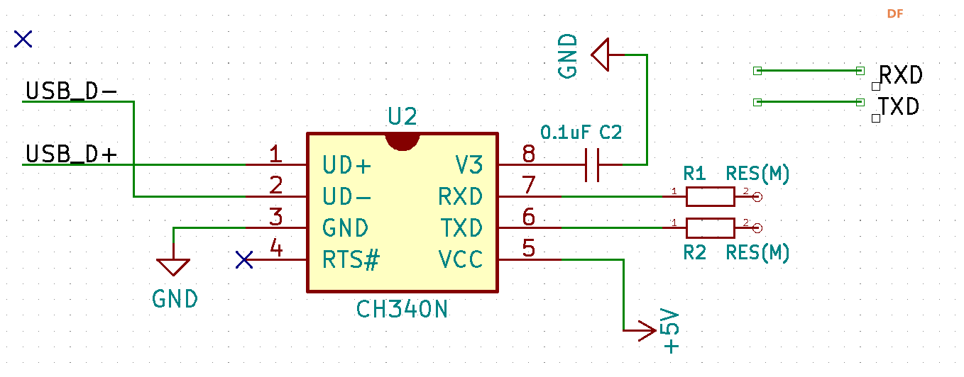 【教程】从零开始制作ESP8266最小开发板，玩转物联网图6