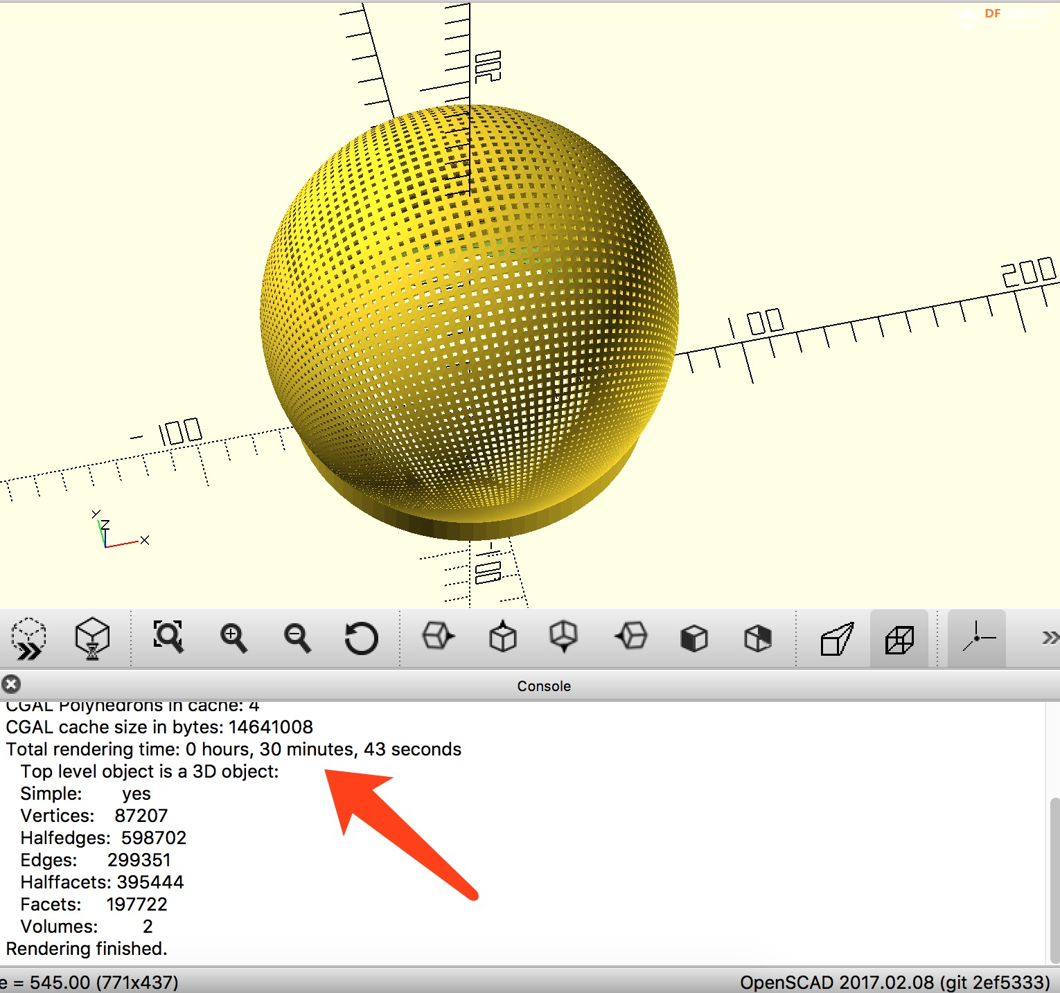 3D打印球型投影小夜灯--3种生成方法超详细教程图3