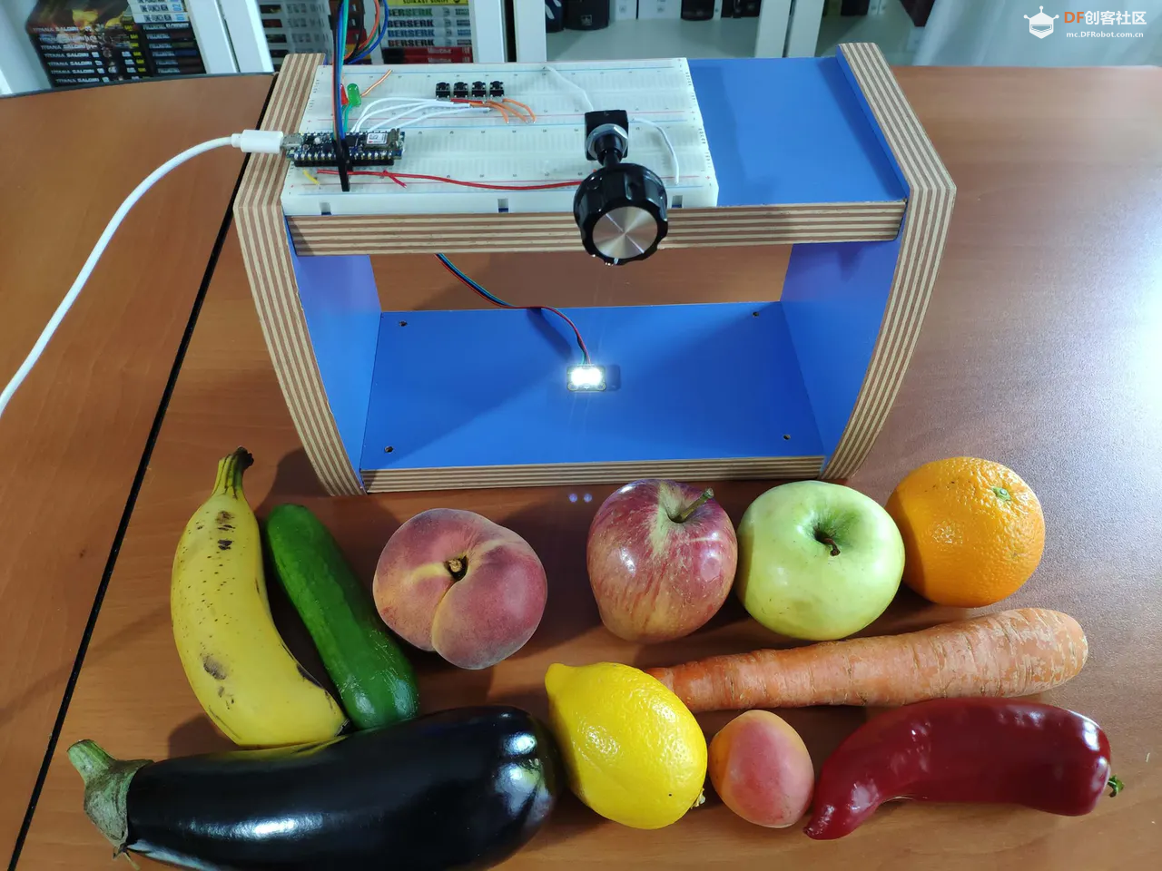 果蔬成熟度检测---基于AS7341颜色传感器图3