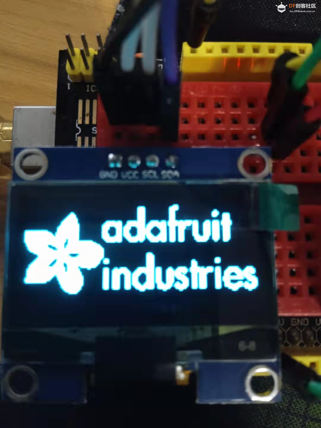 【Arduino】168种传感器系列实验（181）---1.3寸OLED液晶屏模块图2