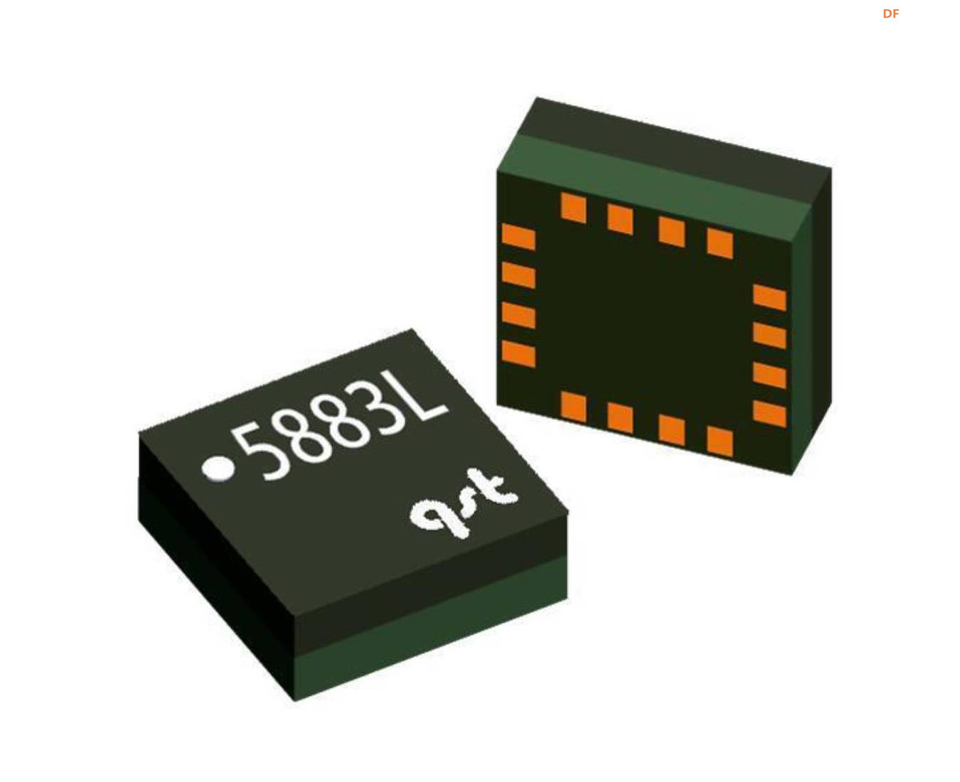 【Arduino】168种传感器模块系列实验（158）---QMC5883L三轴罗盘图1