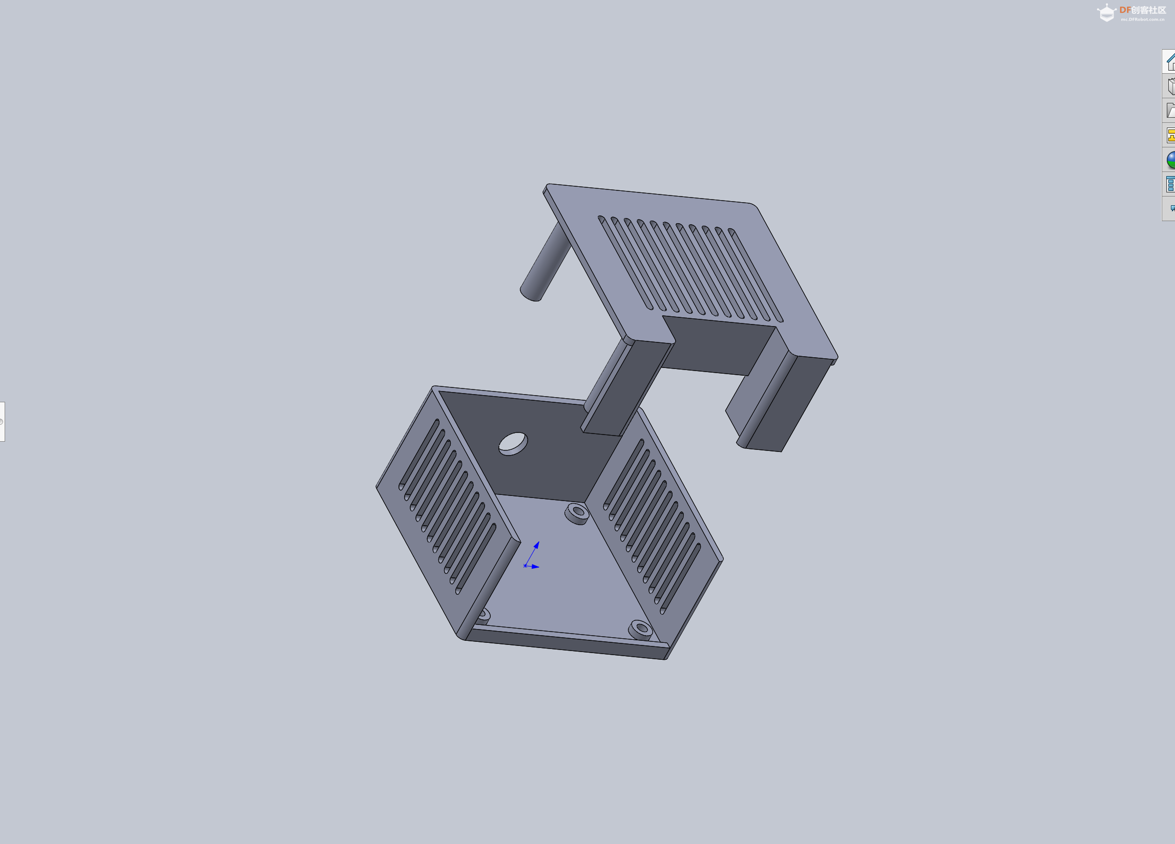 【3D打印】12V直流电机调速器外壳图3